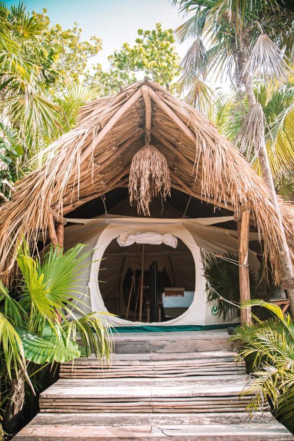 Uman Glamping & Cenote Tulum Hotel Exterior foto