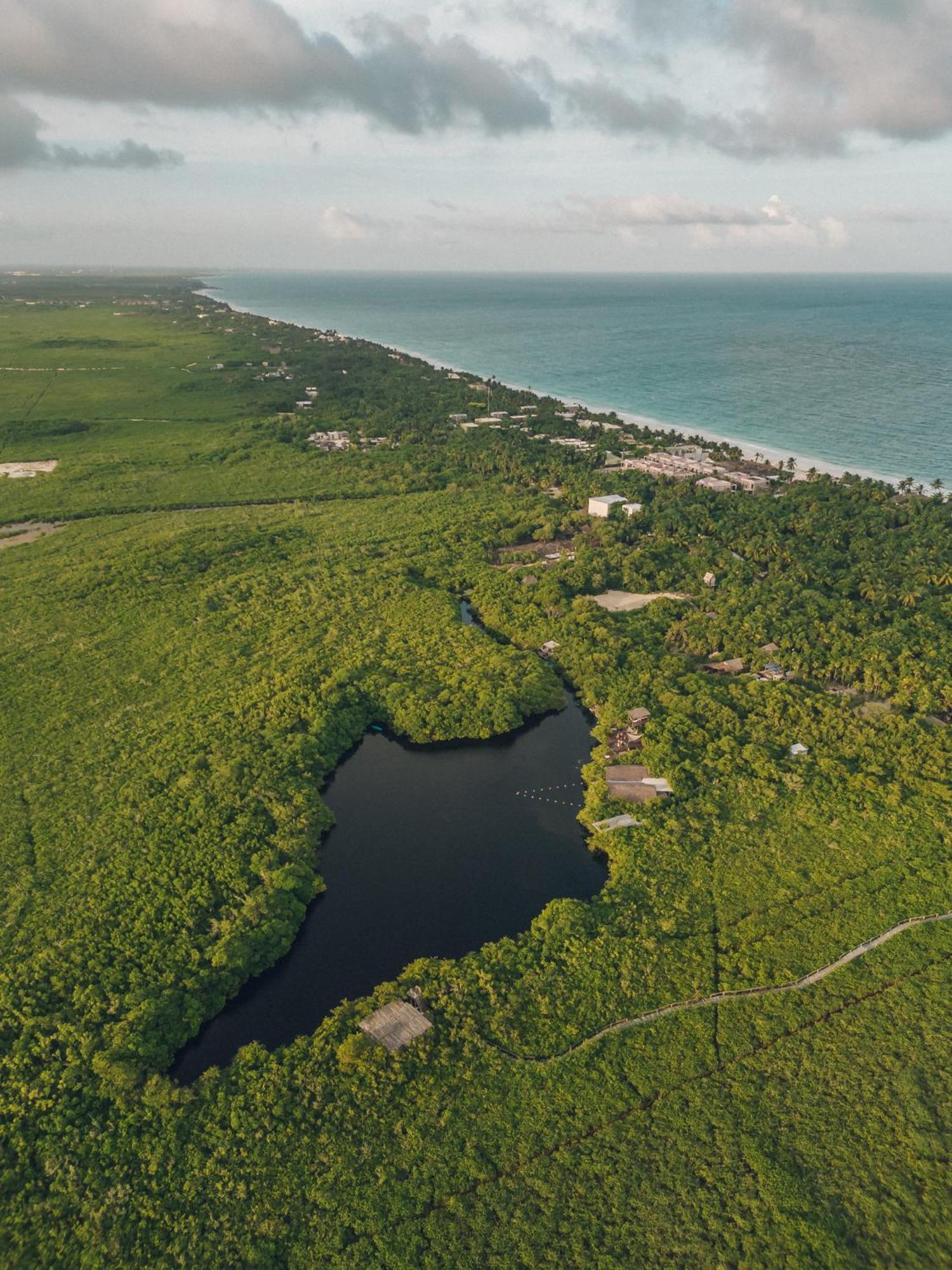 Uman Glamping & Cenote Tulum Hotel Exterior foto