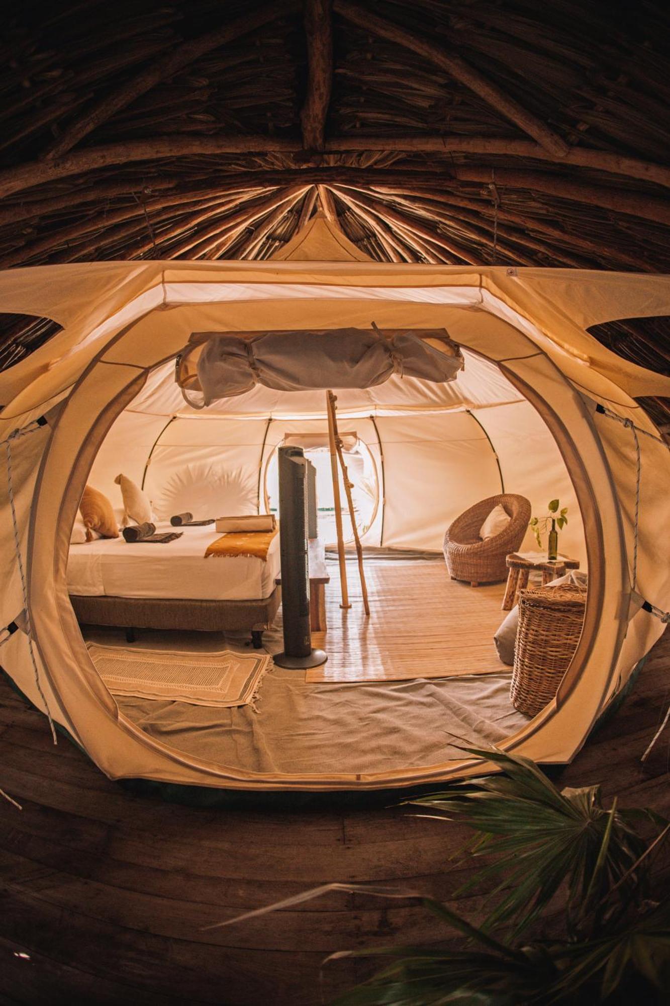 Uman Glamping & Cenote Tulum Hotel Exterior foto
