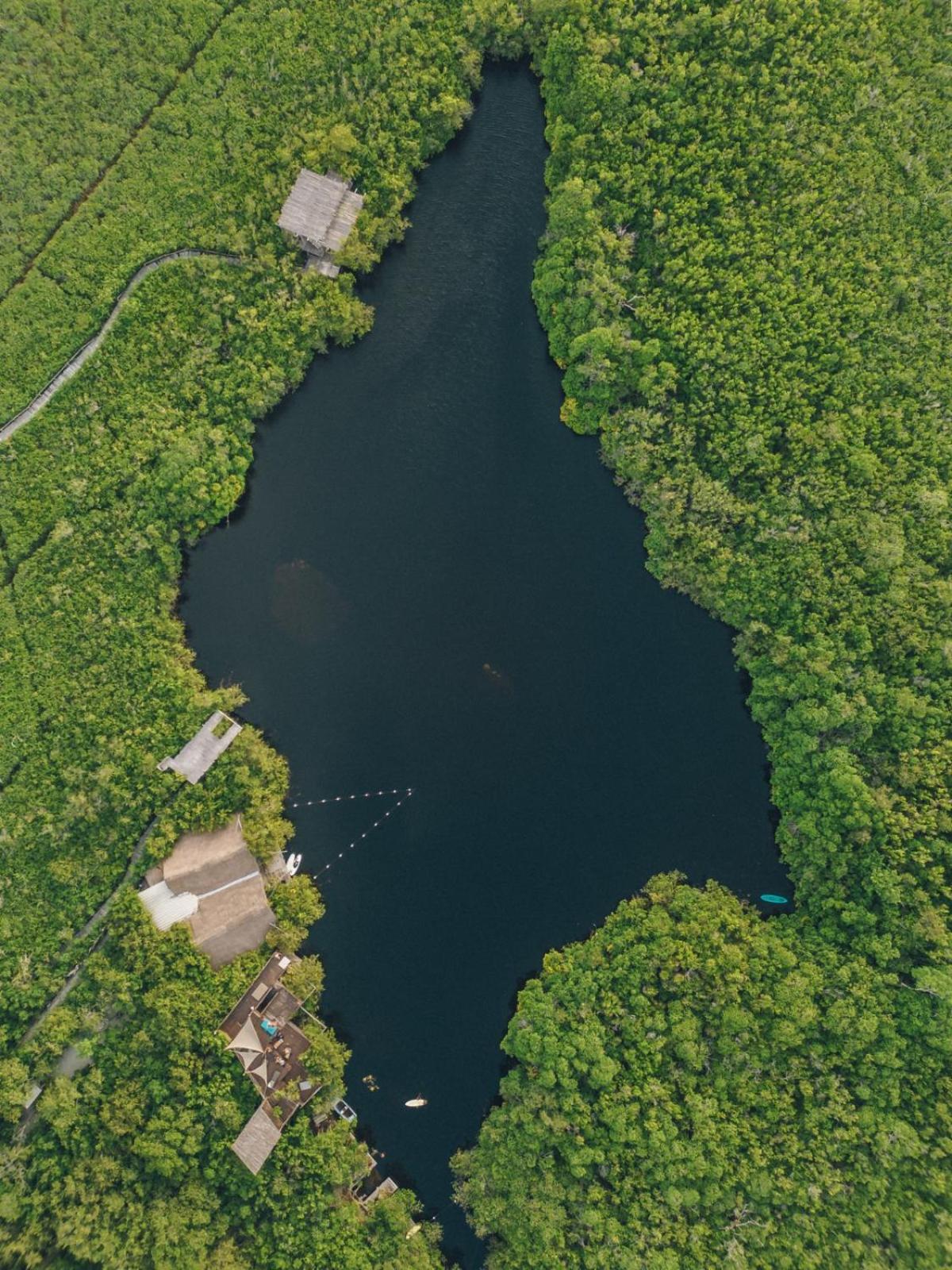 Uman Glamping & Cenote Tulum Hotel Exterior foto